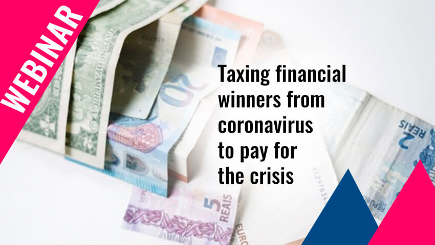 Taxing financial winners from coronavirus to pay for the crisis
