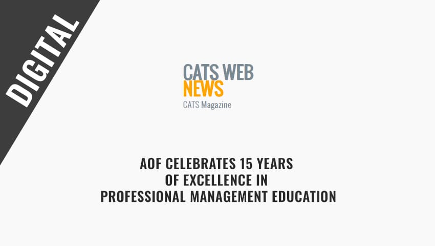 Cats Web News - AOF Celebrates 15 Years of Excellence in Professional Management Education